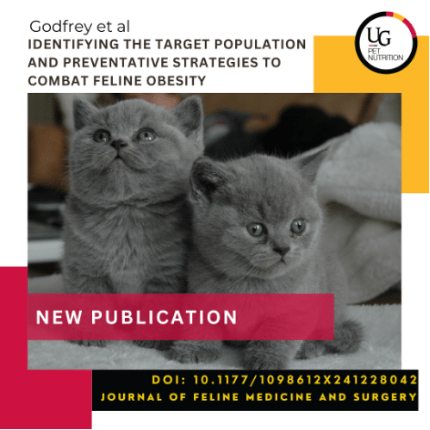 New publication: Identifying the target population and preventative strategies to combat feline obesity
